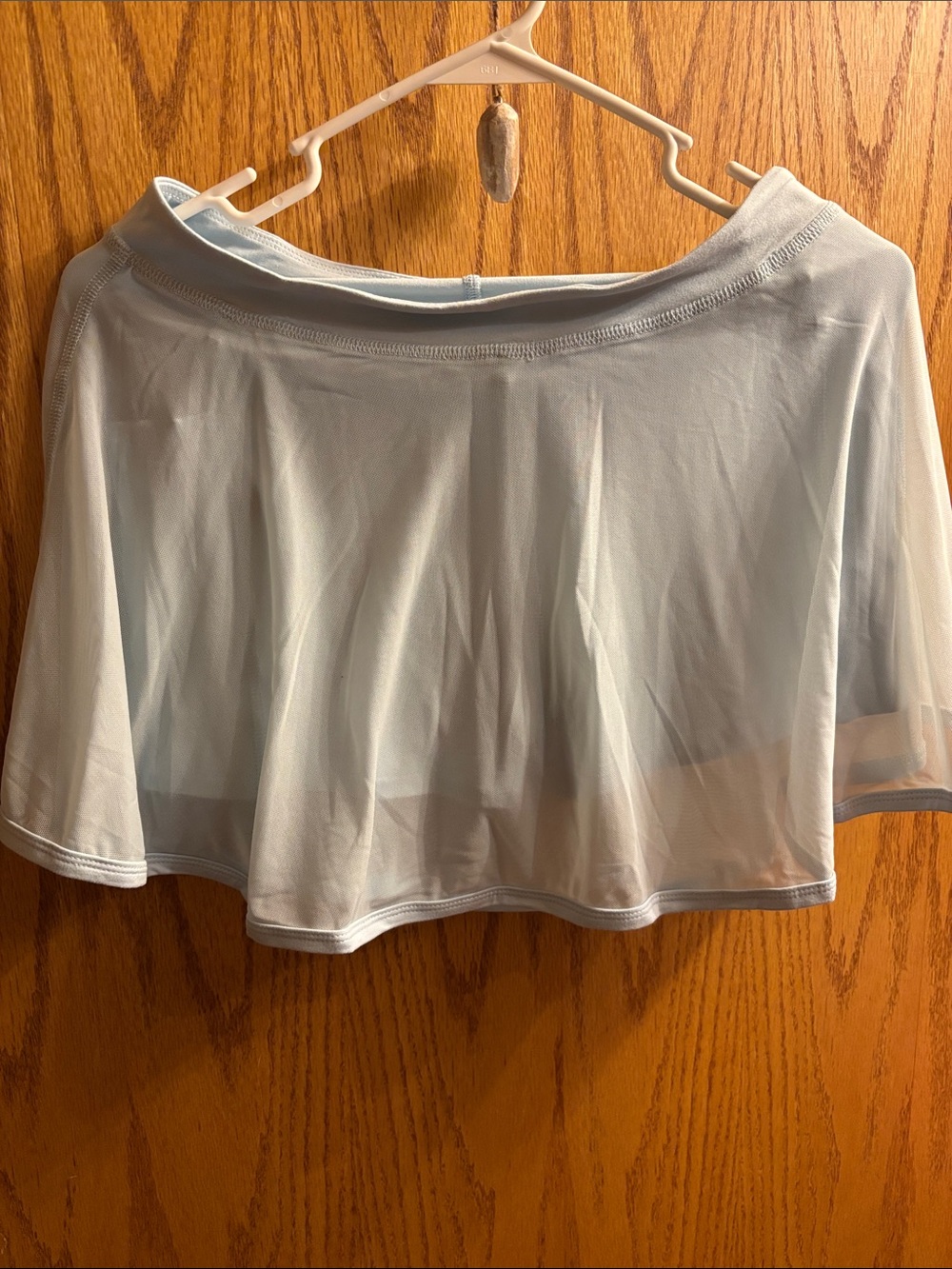 Peach Love California Light Blue Mini Skirt